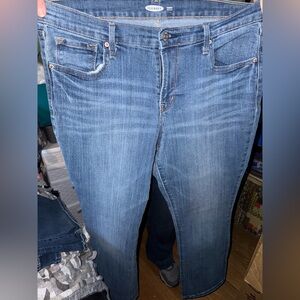 Bootcut jeans lighter wash